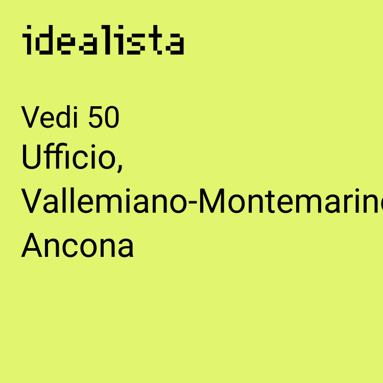 ufficio in vendita ad Ancona in zona Vallemiano