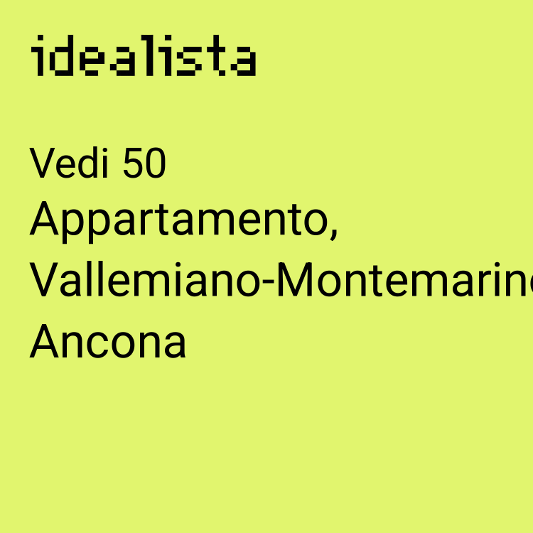 appartamento in vendita ad Ancona in zona Vallemiano