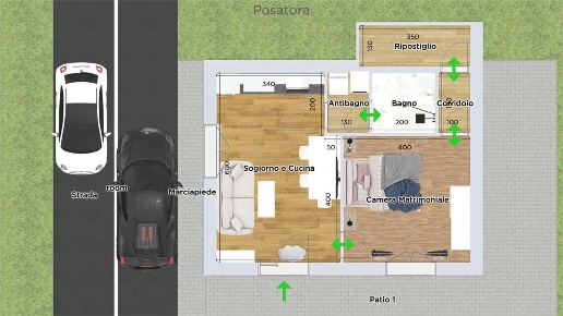 appartamento in vendita ad Ancona in zona Piano San Lazzaro