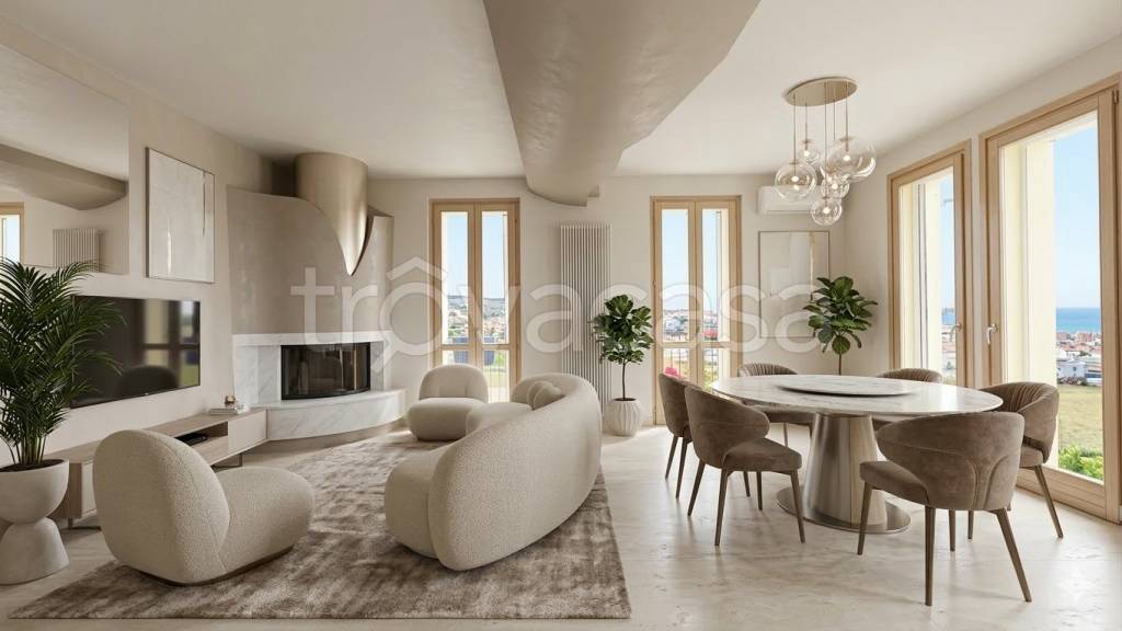 appartamento in vendita ad Ancona in zona Torrette