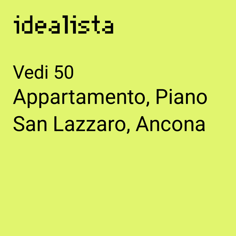 appartamento in vendita ad Ancona in zona Piano San Lazzaro