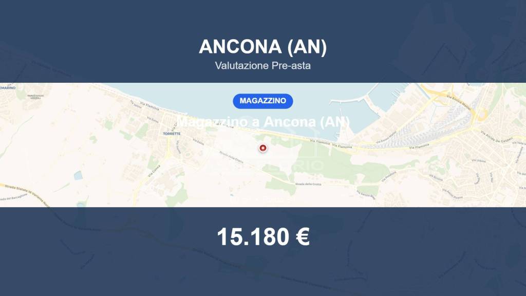 locale commerciale in vendita ad Ancona in zona Piano San Lazzaro