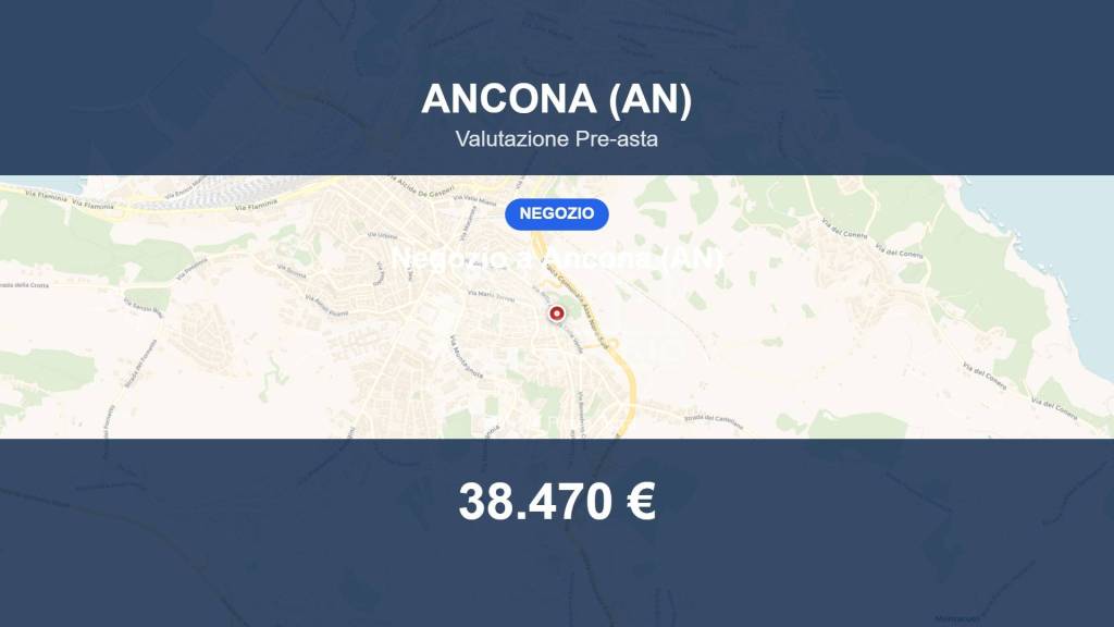 negozio in vendita ad Ancona in zona Tavernelle