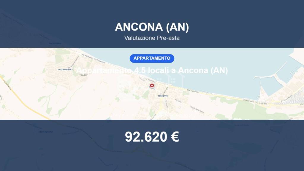 appartamento in vendita ad Ancona in zona Torrette