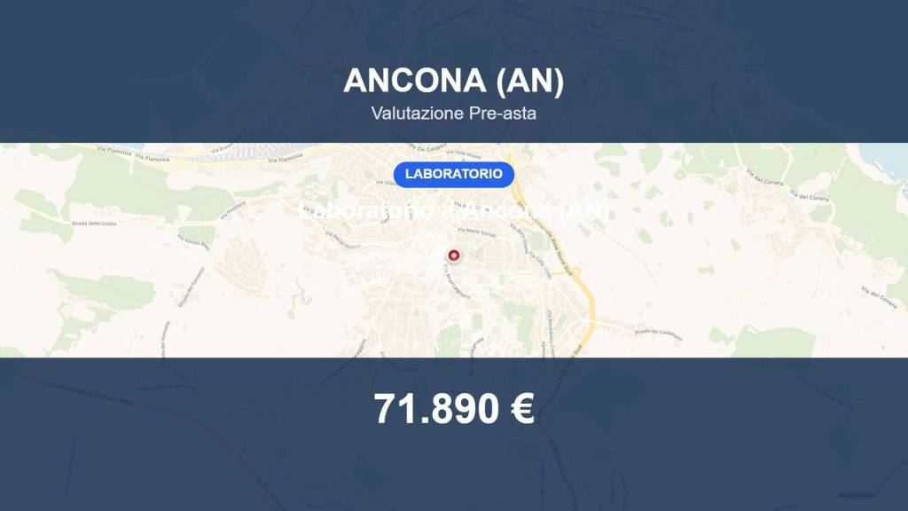 negozio in vendita ad Ancona in zona Tavernelle