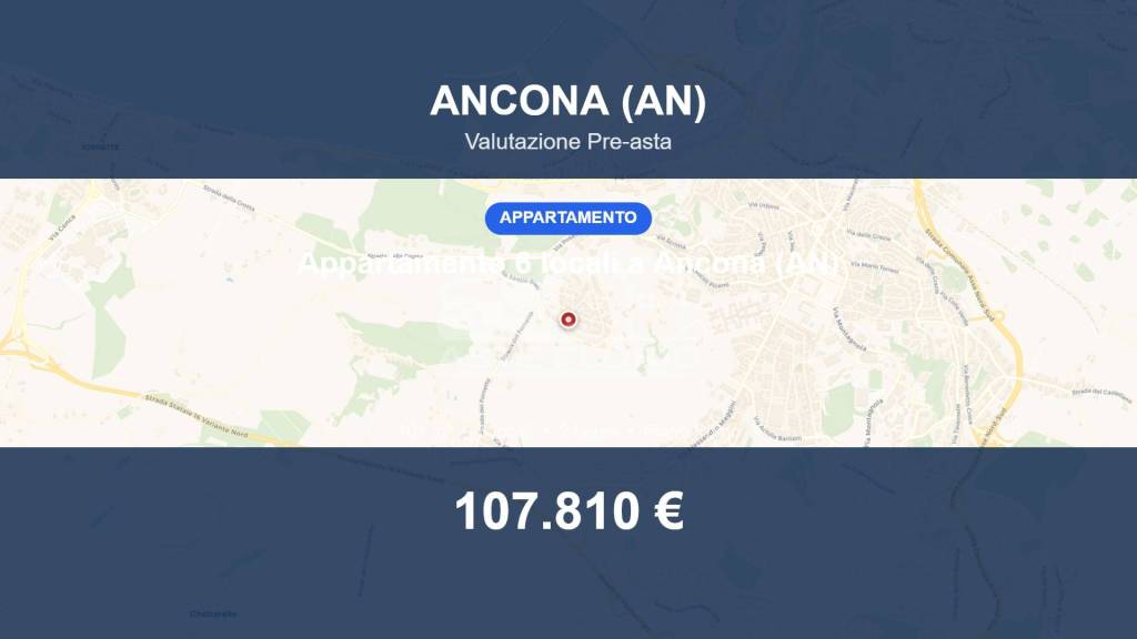appartamento in vendita ad Ancona in zona Posatora