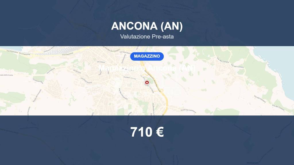 locale commerciale in vendita ad Ancona in zona Tavernelle