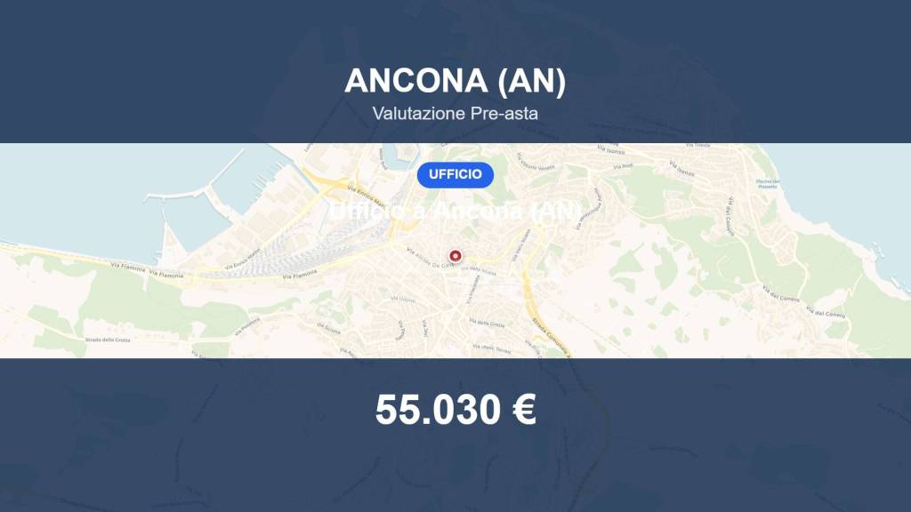 ufficio in vendita ad Ancona in zona Piano San Lazzaro