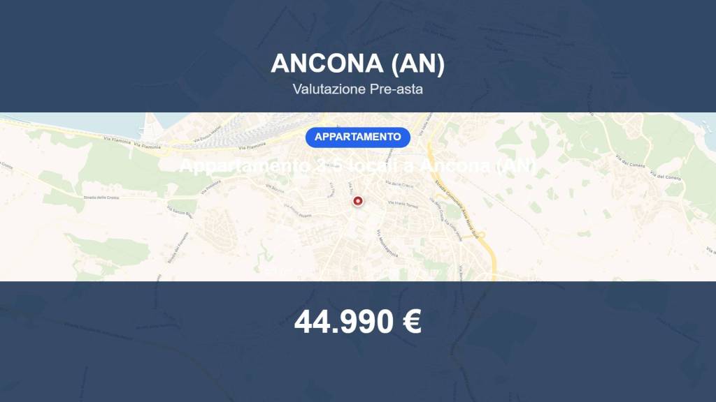 appartamento in vendita ad Ancona in zona Piano San Lazzaro