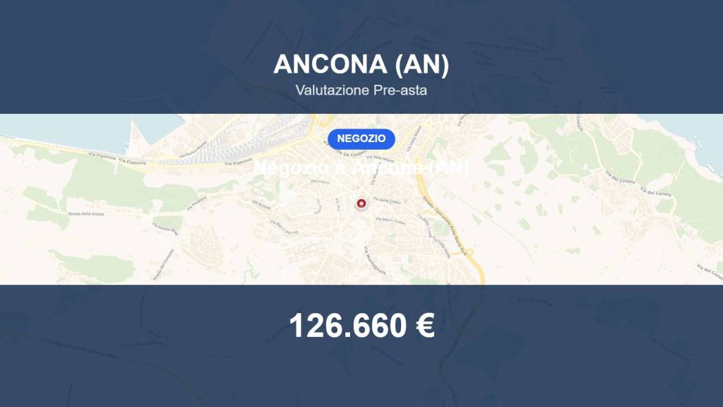 negozio in vendita ad Ancona in zona Piano San Lazzaro