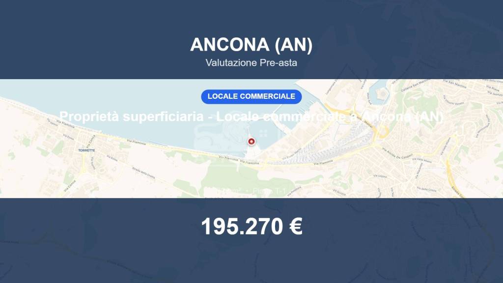 negozio in vendita ad Ancona in zona Piano San Lazzaro