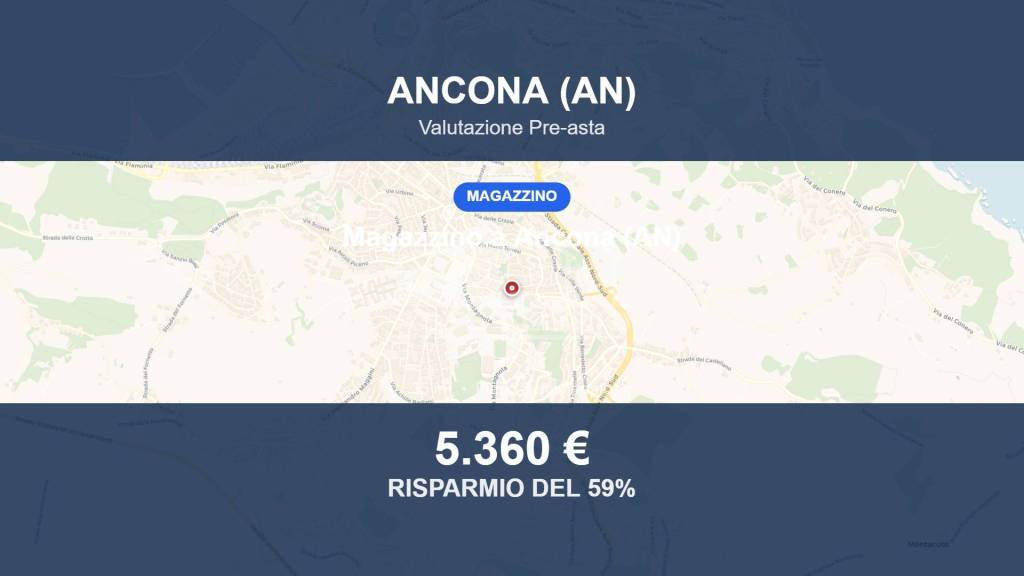 locale commerciale in vendita ad Ancona in zona Tavernelle