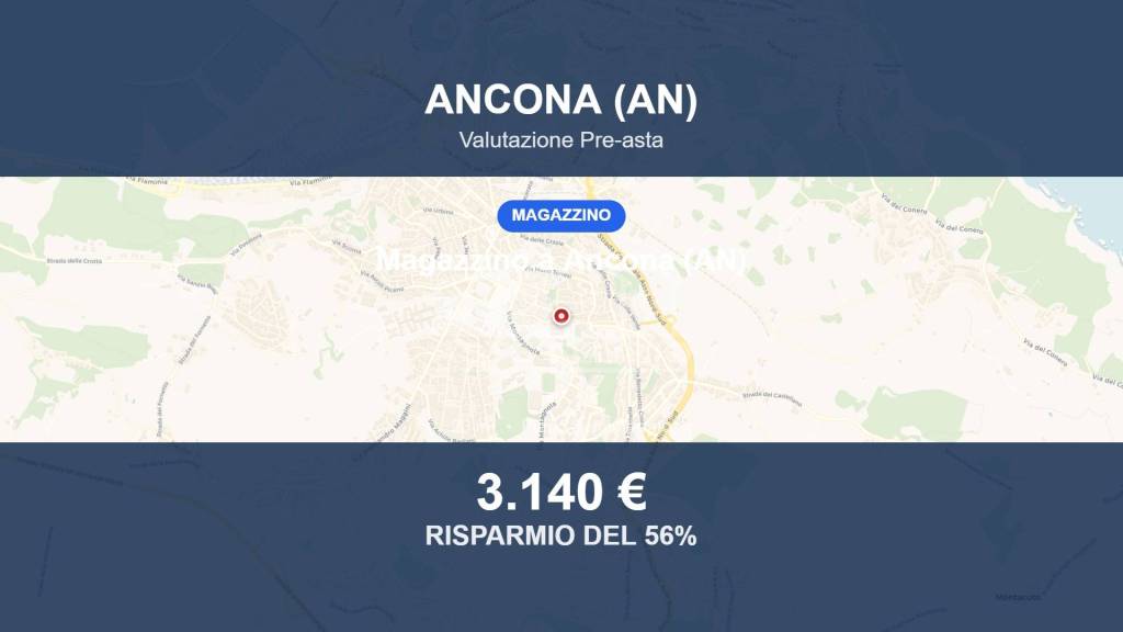 locale di sgombero in vendita ad Ancona in zona Tavernelle