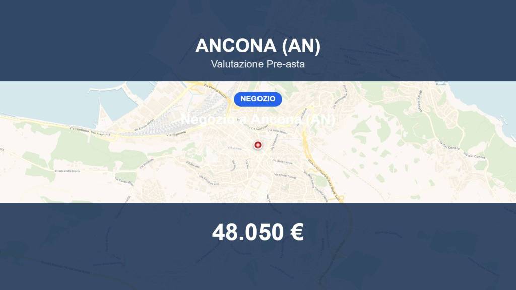 negozio in vendita ad Ancona in zona Piano San Lazzaro
