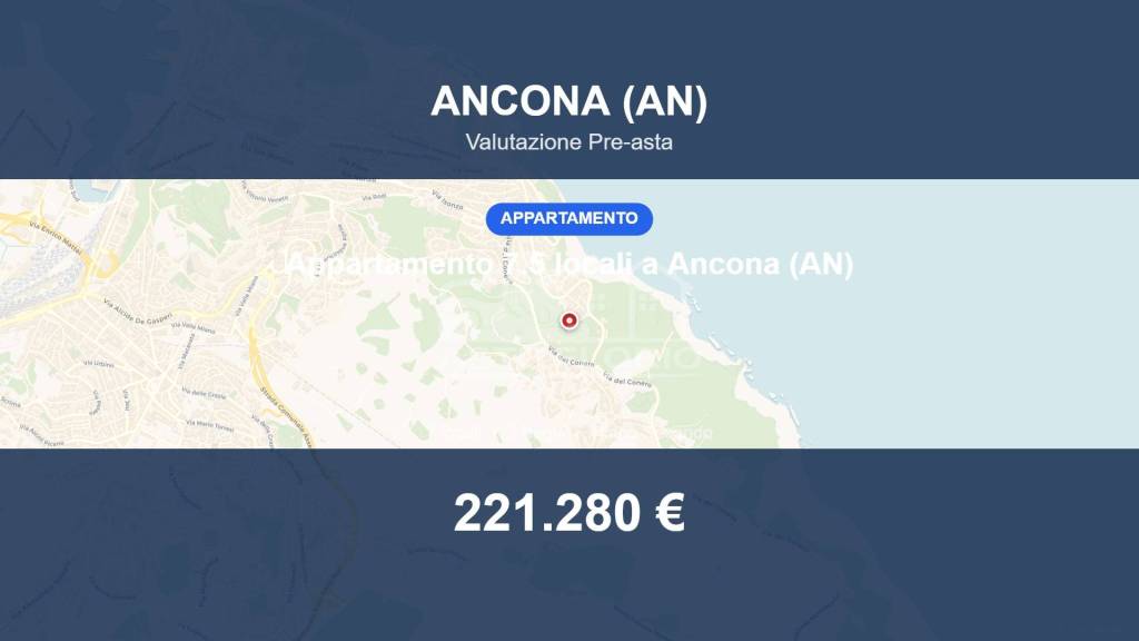 appartamento in vendita ad Ancona in zona Pietra La Croce