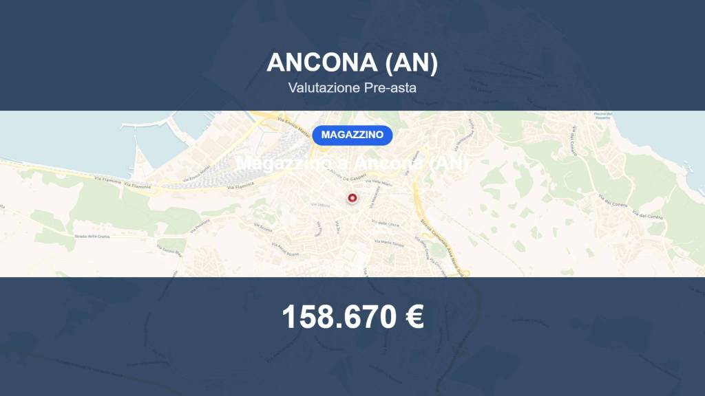 locale commerciale in vendita ad Ancona in zona Piano San Lazzaro