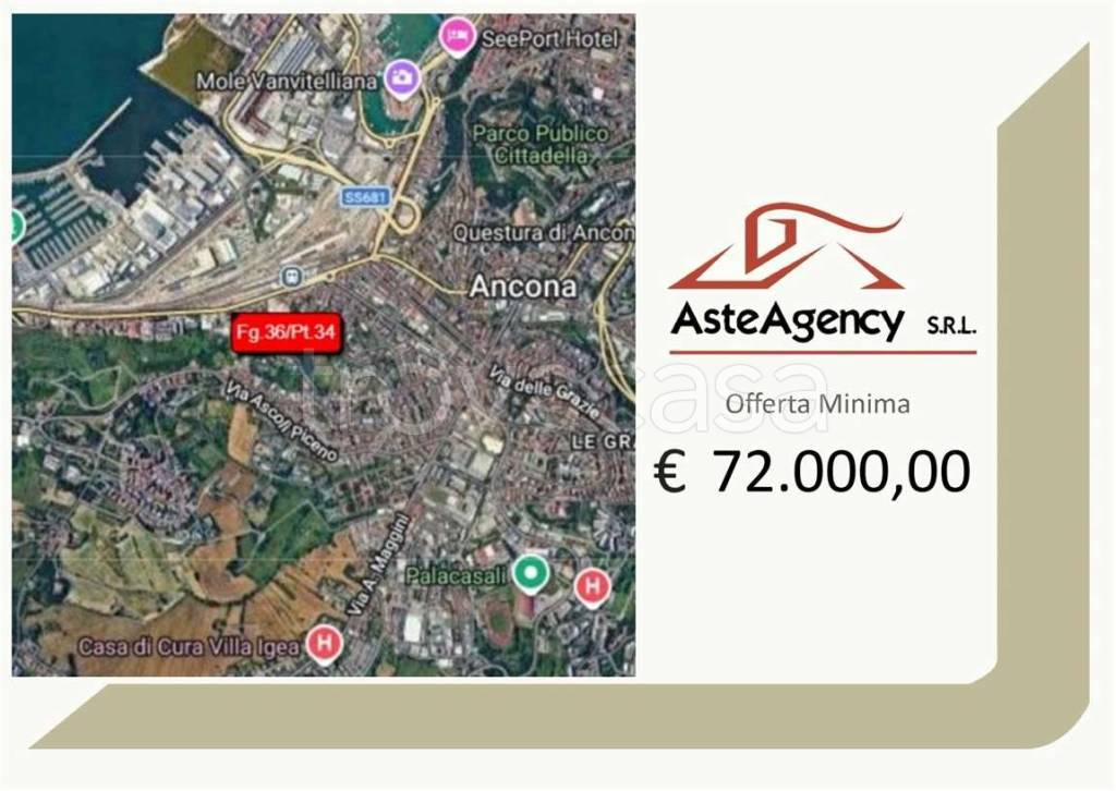 appartamento in vendita ad Ancona in zona Piano San Lazzaro