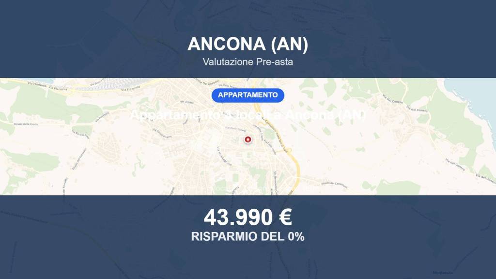 appartamento in vendita ad Ancona in zona Tavernelle