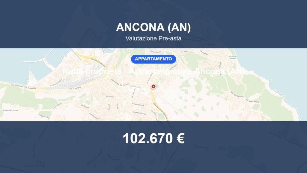 appartamento in vendita ad Ancona in zona Piano San Lazzaro