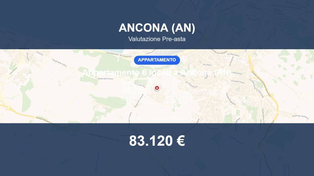 appartamento in vendita ad Ancona in zona Posatora