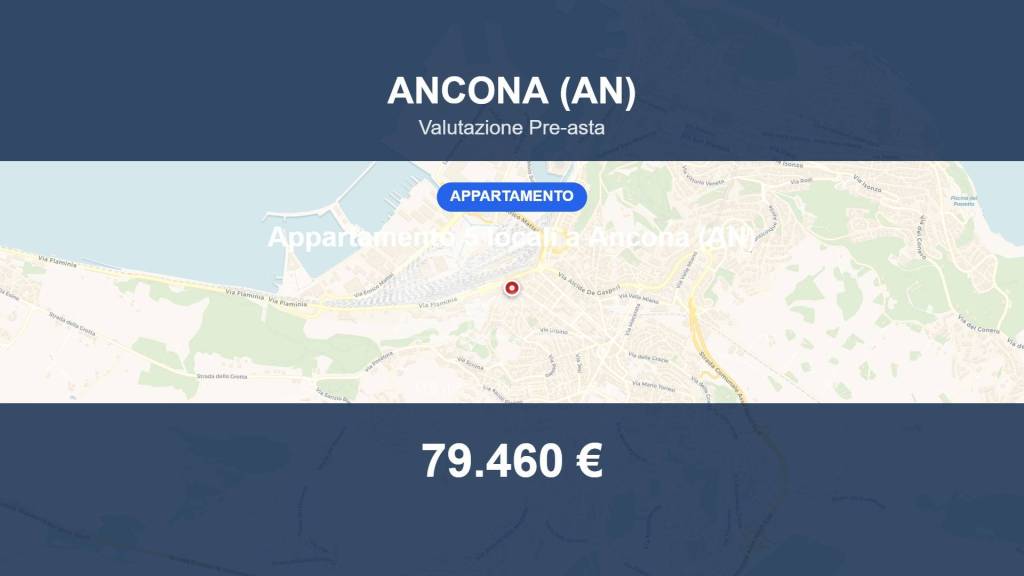 appartamento in vendita ad Ancona in zona Piano San Lazzaro