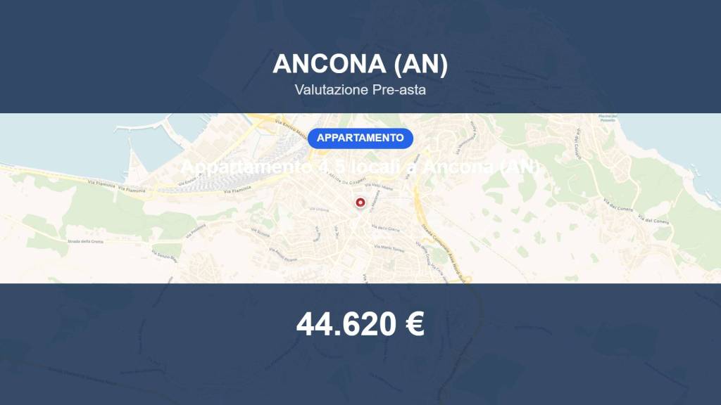 appartamento in vendita ad Ancona in zona Piano San Lazzaro