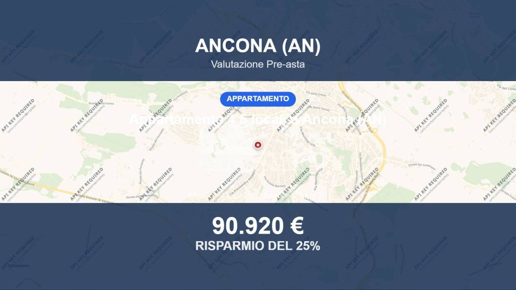 appartamento in vendita ad Ancona in zona Piano San Lazzaro