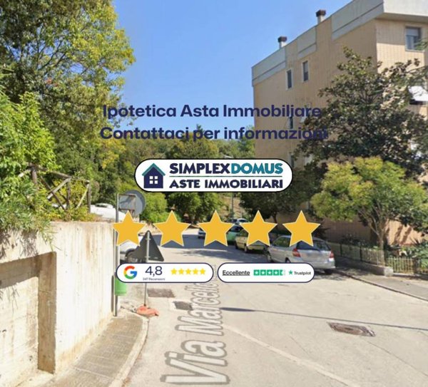 appartamento in vendita ad Ancona in zona Vallemiano