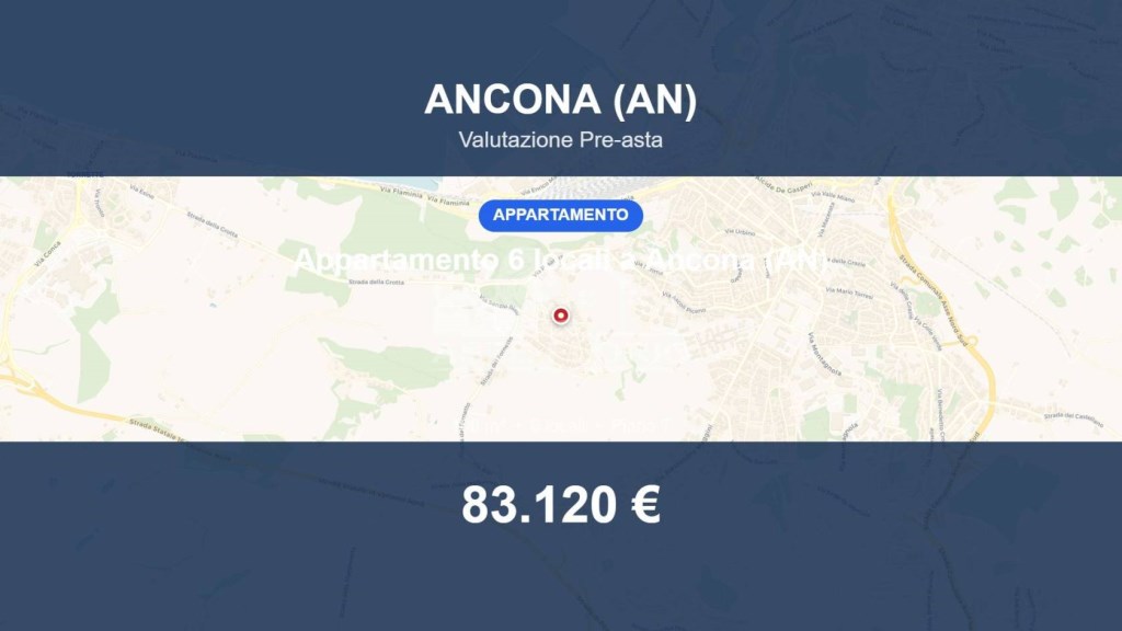 appartamento in vendita ad Ancona in zona Posatora