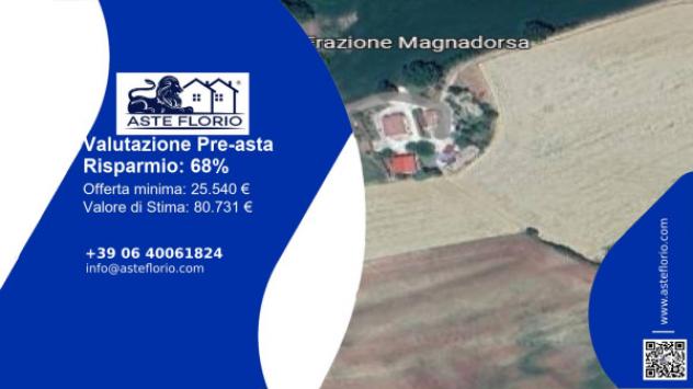 terreno agricolo in vendita ad Arcevia in zona Magnadorsa