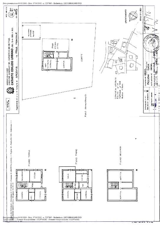 casa indipendente in vendita ad Arcevia in zona Montale