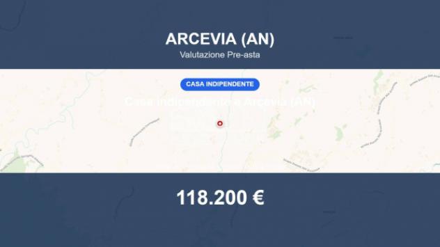 casa indipendente in vendita ad Arcevia