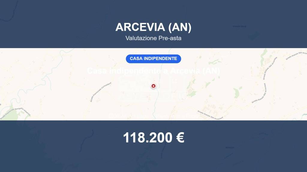 casa indipendente in vendita ad Arcevia in zona Avacelli