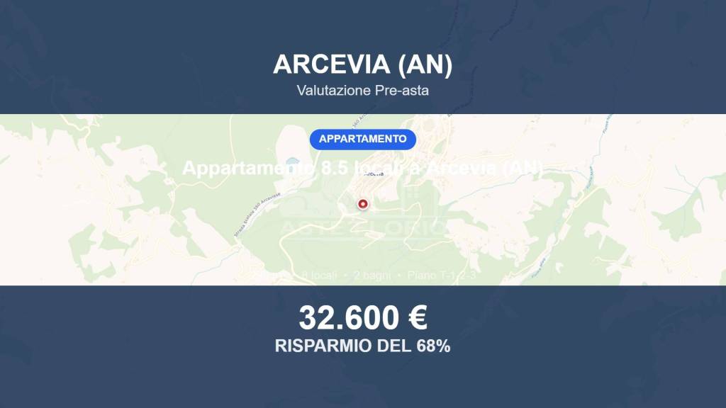appartamento in vendita ad Arcevia
