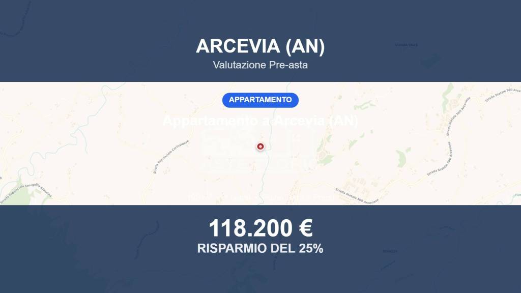 appartamento in vendita ad Arcevia in zona Avacelli