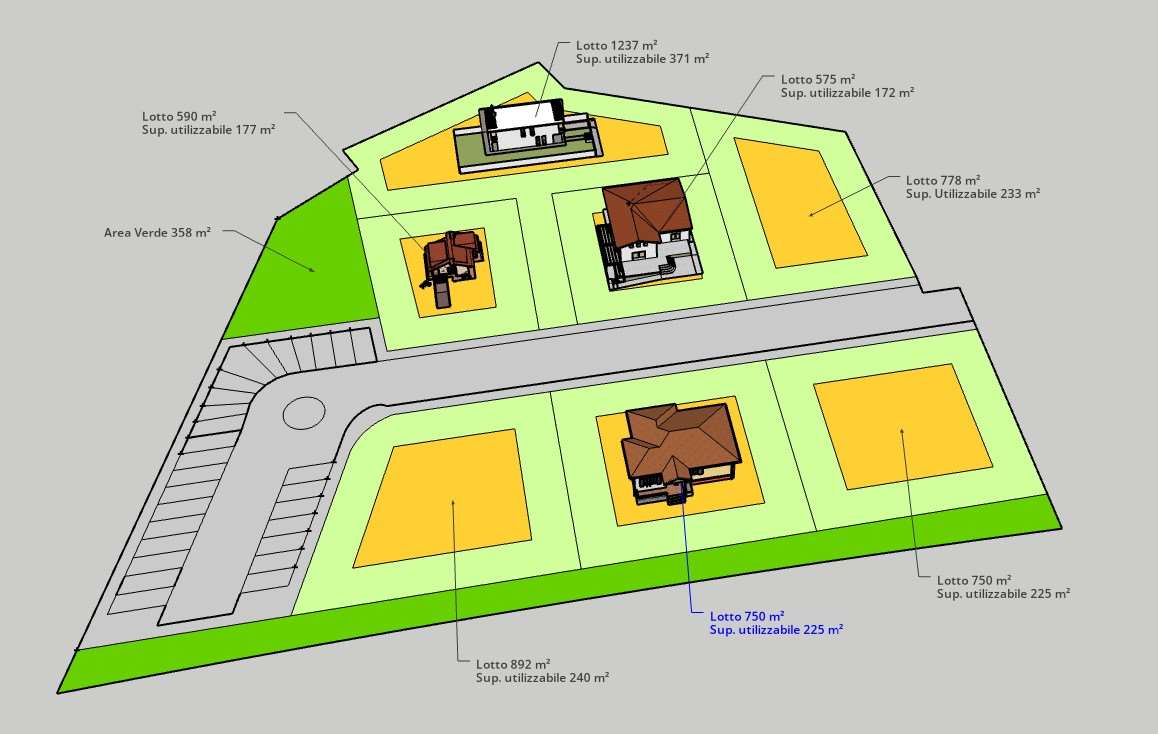 terreno edificabile in vendita a Belvedere Ostrense in zona Madonna del Sole