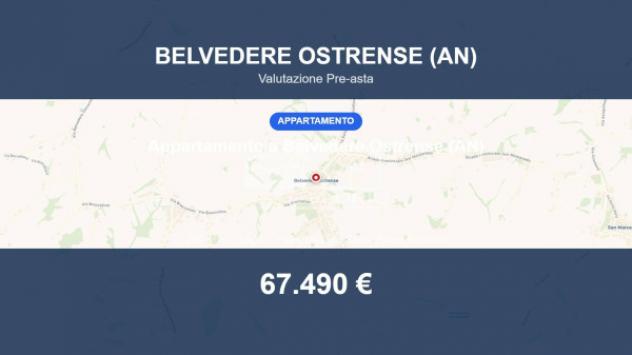 appartamento in vendita a Belvedere Ostrense