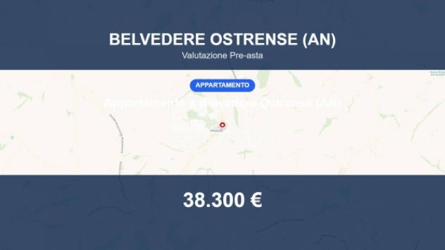 appartamento in vendita a Belvedere Ostrense in zona Fornace
