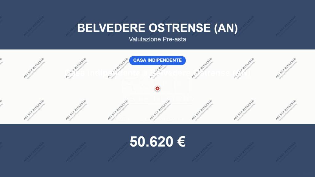casa indipendente in vendita a Belvedere Ostrense