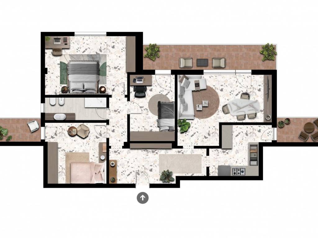 appartamento in vendita a Camerano