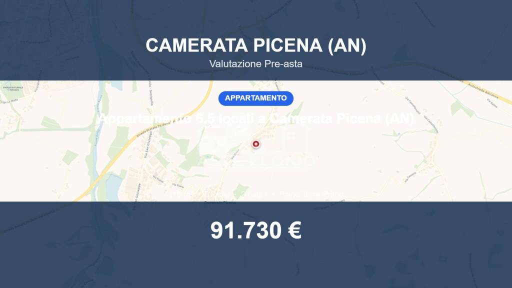 appartamento in vendita a Camerata Picena