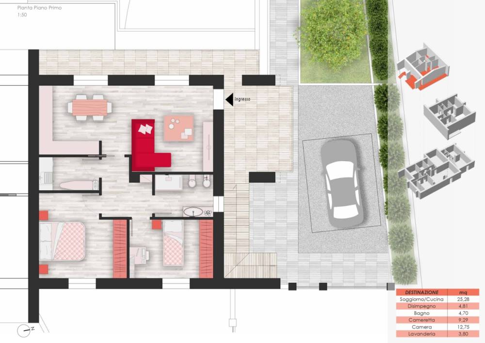 appartamento in vendita a Castelbellino in zona Stazione