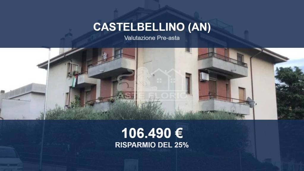 appartamento in vendita a Castelbellino in zona Stazione