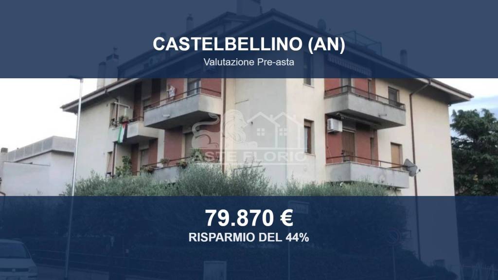 appartamento in vendita a Castelbellino in zona Stazione