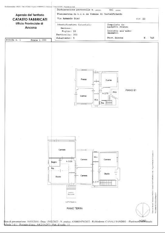 casa indipendente in vendita a Castelfidardo