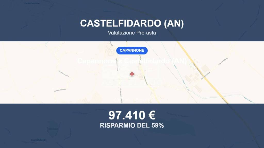 locale commerciale in vendita a Castelfidardo