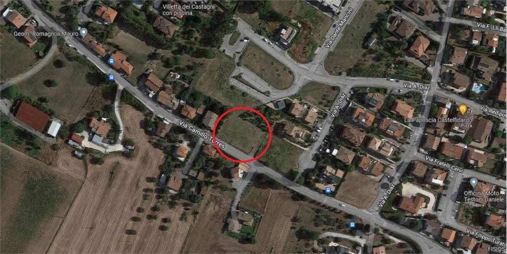 terreno agricolo in vendita a Castelfidardo in zona Sant'Agostino