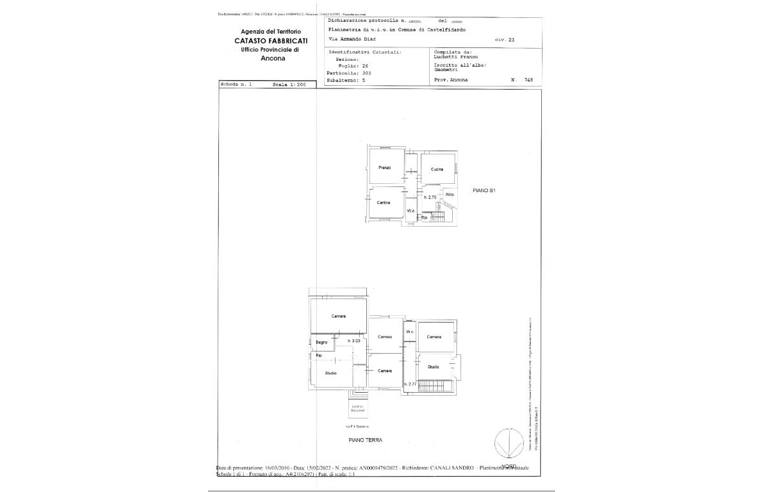 casa indipendente in vendita a Castelfidardo in zona Sant'Agostino