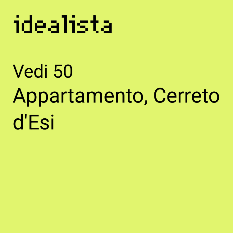 appartamento in vendita a Cerreto d'Esi
