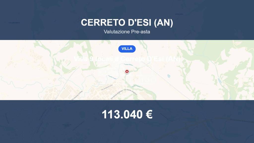 casa indipendente in vendita a Cerreto d'Esi